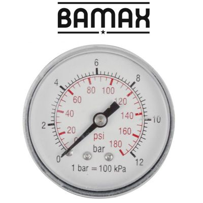 Pressure Gauge 50mm 1/8 Rear Packaged